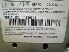 Autoradio d'origine OPEL ASTRA