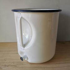 Pot Fontaine En Tôle Émaillé Vintage / Réf A418 