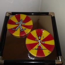 lot 2 assiettes décoratives