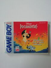 Notice Pocahontas Version FRG sur Gameboy 