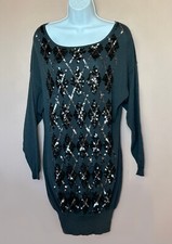 Robe pull gris antracite