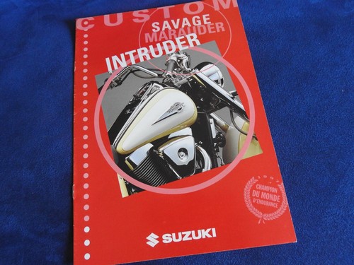 Catalogue moto suzuki gamme - moto,
