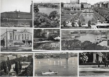 lot de 10 cartes postales