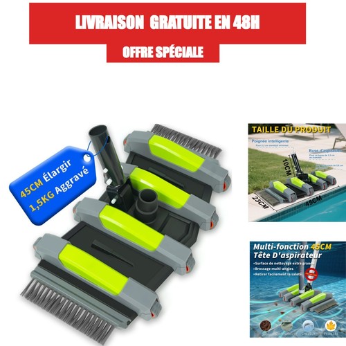 Balai aspirateur piscine - aspirateur, 45