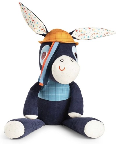 Doudou peluche ane géante - ane,