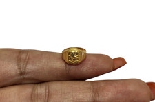 18K or Jaune Bébé Bague 0.40