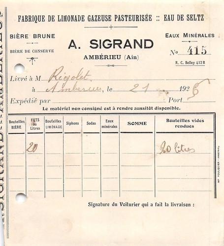 1926 fabrique limonade - de,