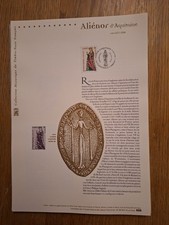 Document Philatelique 2004 Alienor D'Aquitaine V.Photos