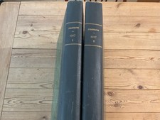 MAGAZINE L'ILLUSTRATION 1917 - ANNEE COMPLETE EN 2 VOLUMES