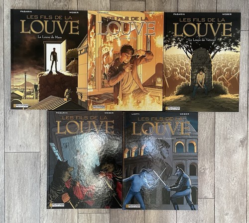 Les fils louve - la, bd