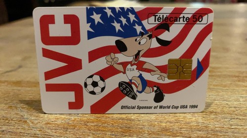 Télécarte jvc world - télécarte, cup