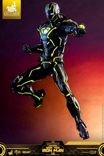 Hot toys iron man neon - neon, tech