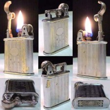 Briquet essence * THORENS Lucky * Vintage fuel LIGHTER Feuerzeug * Accendino