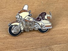 PINS PIN MOTO BIKE HARLEY DAVIDSON  VERSION ENAMEL EGF  ARGENT