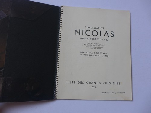 Catalogue tarif nicolas - catalogue,