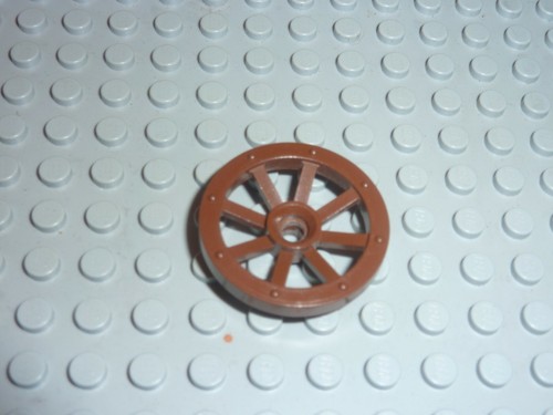 Lego oldbrown wheel réf 2470 - lego,
