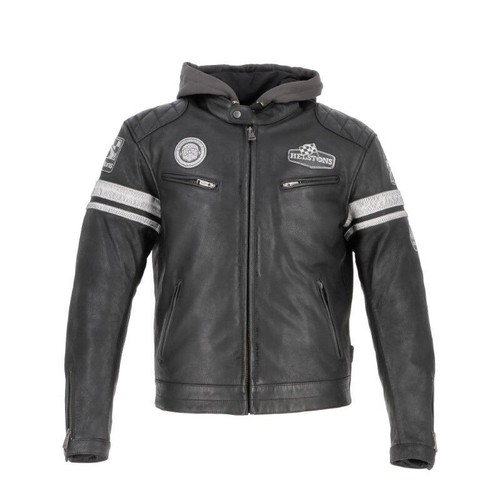 Veste blouson cuir moto - blouson, l