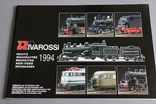 X541 RIVAROSSI Train catalogue 1994 42 pages 29,7*20,8 cm F + tarif 1994