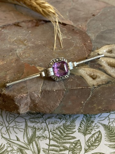 Ancienne broche barrette - barrette, en