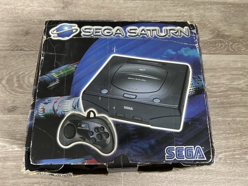 Console sega saturn boite - console,