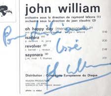 JOHN WILLIAM Oh Happy Day + 3
