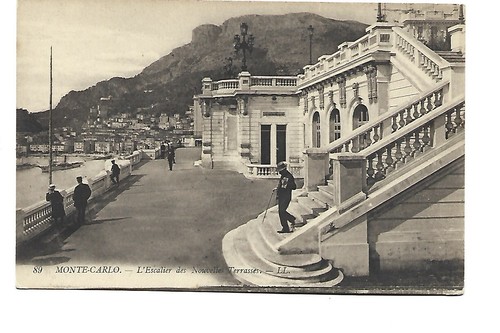 Monte carlo escalier - monte,