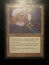 Mtg Magic Gustha's Scepter alliances ENGLISH Sceptre de Gustha HIGHLY PLAYED