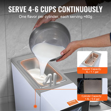 VEVOR Machine À Crème