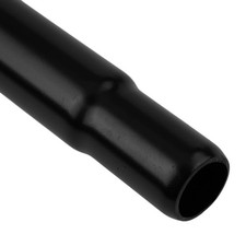 Tige de selle noire acier 25,4