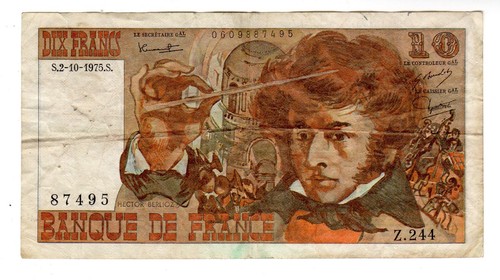 France billet francs 1975 - 10,