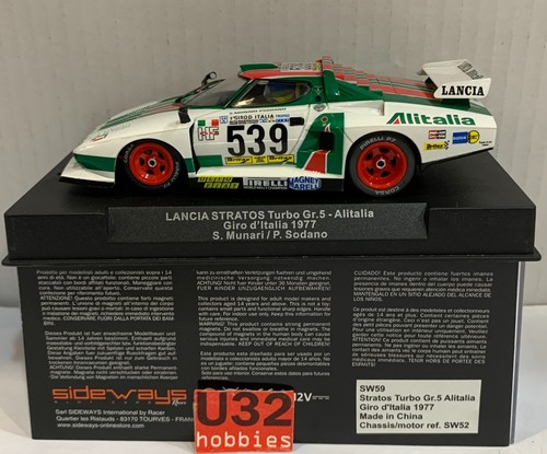 Slot car racer sideways sw59 - car,