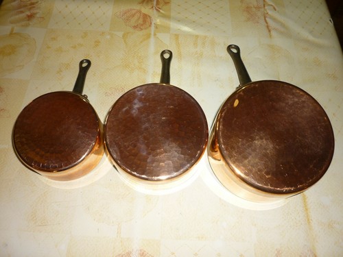 Casseroles cuivre cuisine - casseroles,