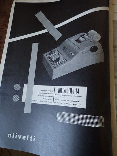 Olivetti divisuma coffre - +,