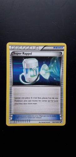 Carte pokemon dresseur - carte, objet