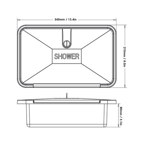 Kit douche extérieure - kit,