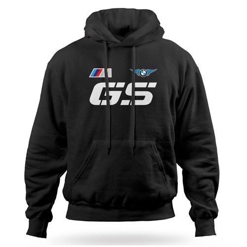 Sweat capuche bmw noir - À, gs