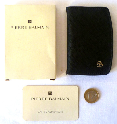 Porte cartes cuir pierre - porte,