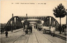 CPA PARIS (13e) Pont de rue de Tolbiac. (538979)