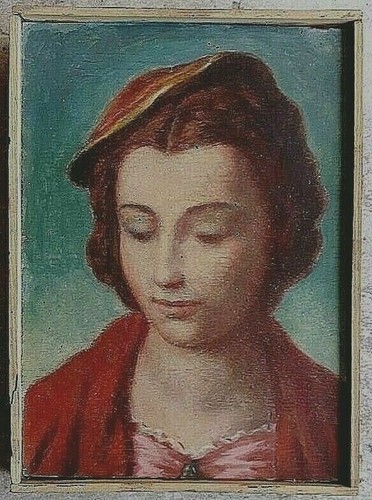 Peinture sur bois - ., ecole