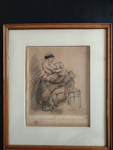 Dessin original francisque - original,