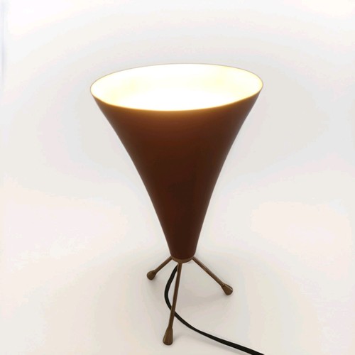 Lampe table conique tripode - de,