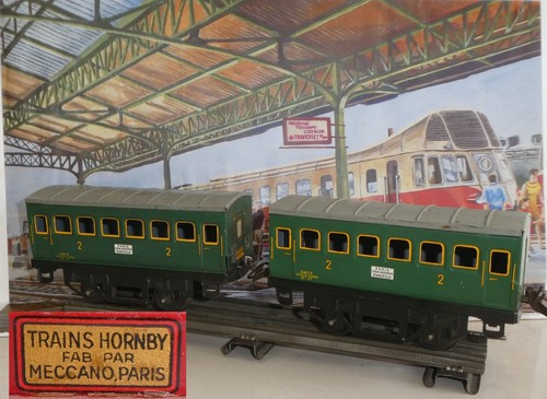 Hornby wagons voyageurs à - 2,