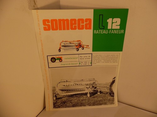 Catalogue someca l12 rateau - l12,