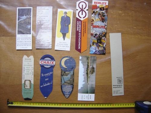 Lot marque page - de, sncf