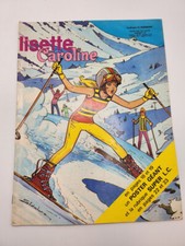Lisette Caroline 32 12/1973  poster complet michel sardou SUPERBE