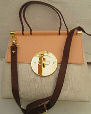 -AUTHENTIQUE sac à main BRACCIALINI cuir TBEG vintage bag 