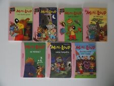 Lot de 7 livres Mini-Loup - Bibliothèque Rose