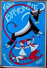 Affiche FETES DE BAYONNE 2001