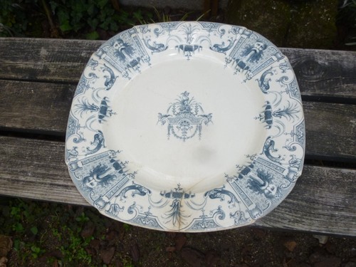 Faience gien 1930 - gien, grand