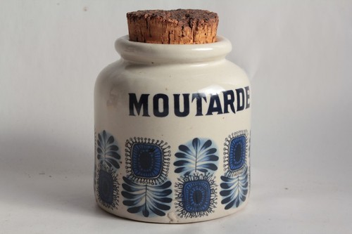 Pot moutarde grès lml - moutarde,